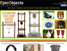 Tablet Screenshot of epicobjects.com